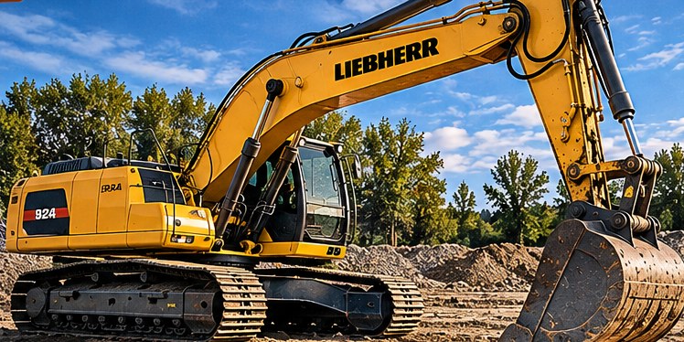 Liebherr R 924 lánctalpas kotrógép